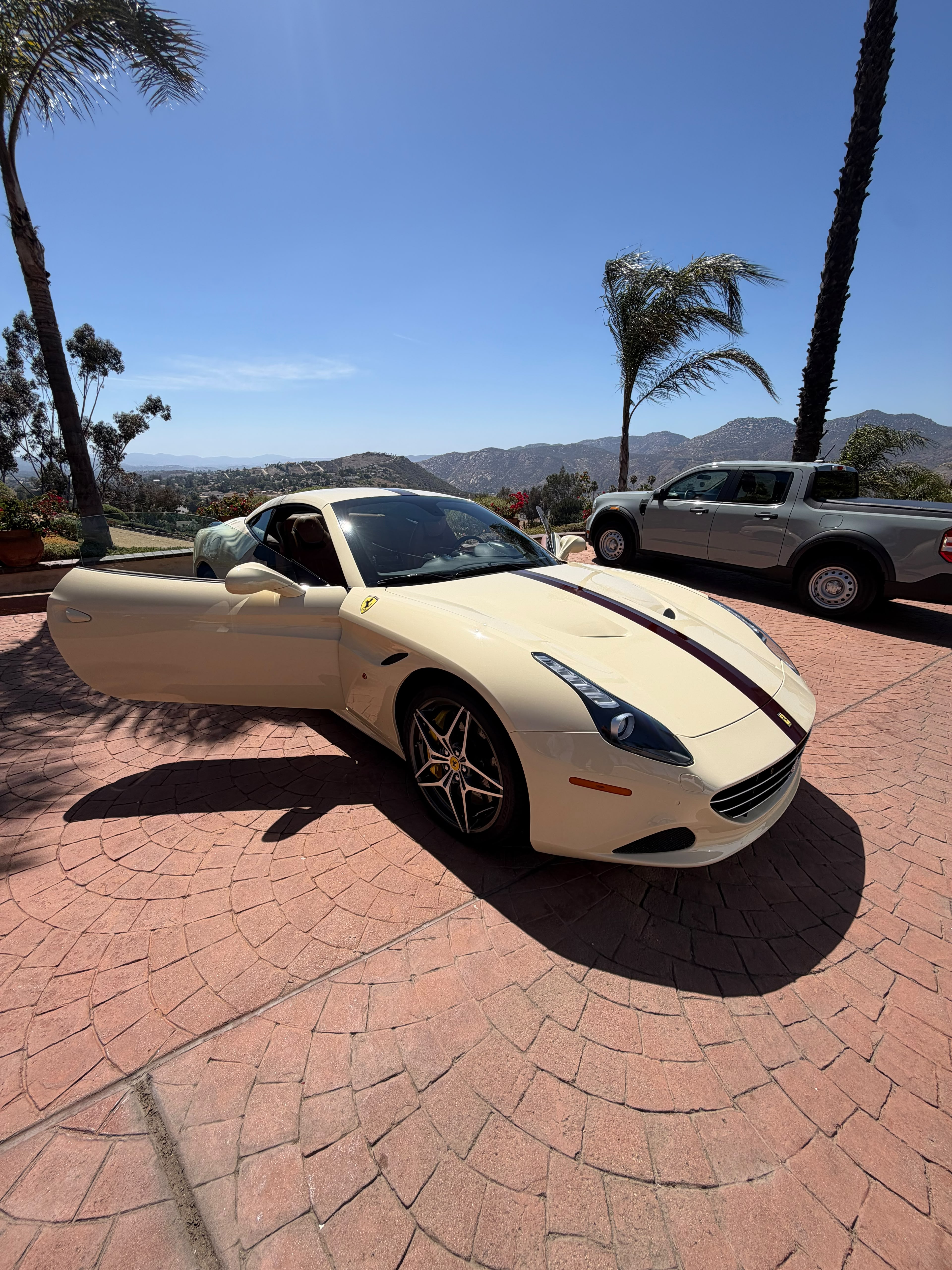 Exterior car detailing in Riverside & San Diego County, sports car with cleaned wheels and gloss-finished bodywork